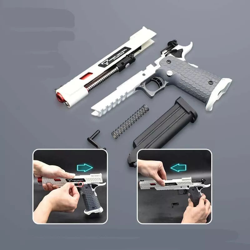 UDL 2011 Combat Master Foam Dart Blaster Toy Gun - High Performance Foam Blaster for Outdoor Games, Nerf Battles & Backyard Fun - Perfect for Kids, Teens & Adults