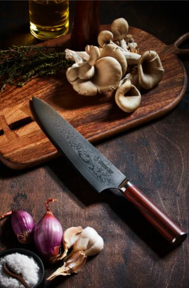 Premium HST Damascus Knife - High-Quality Handcrafted Blade for Outdoor, Camping, Hunting & Survival - Perfect for Chefs, Collectors & Adventure Enthusiasts