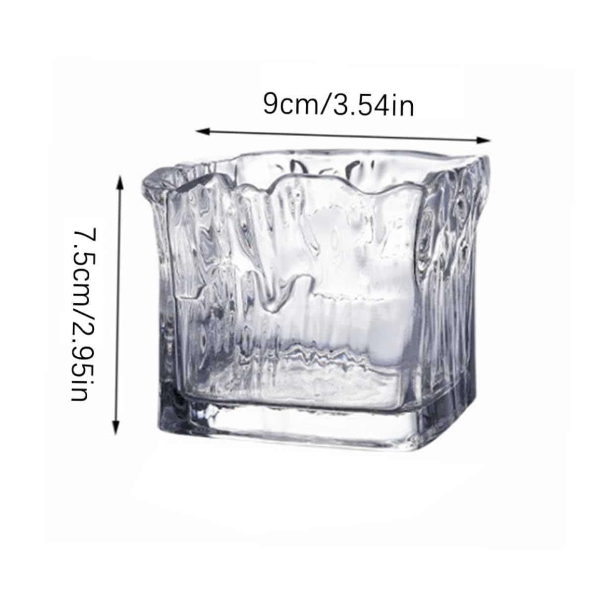Premium Glass Ice Bucket for Wine & Beer - Leakproof & Durable Bar Accessory - Perfect for Parties, Weddings & Home Entertaining