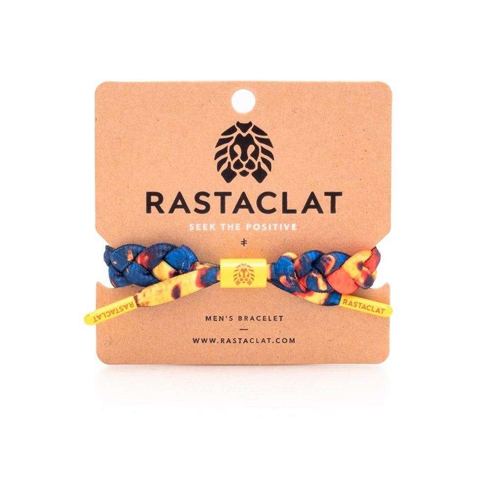 Rastaclat Eruption Yellow Bracelet - Adjustable M/L Size - Stylish Wristband for Men & Women - Perfect for Gym, Running, and Everyday Wear