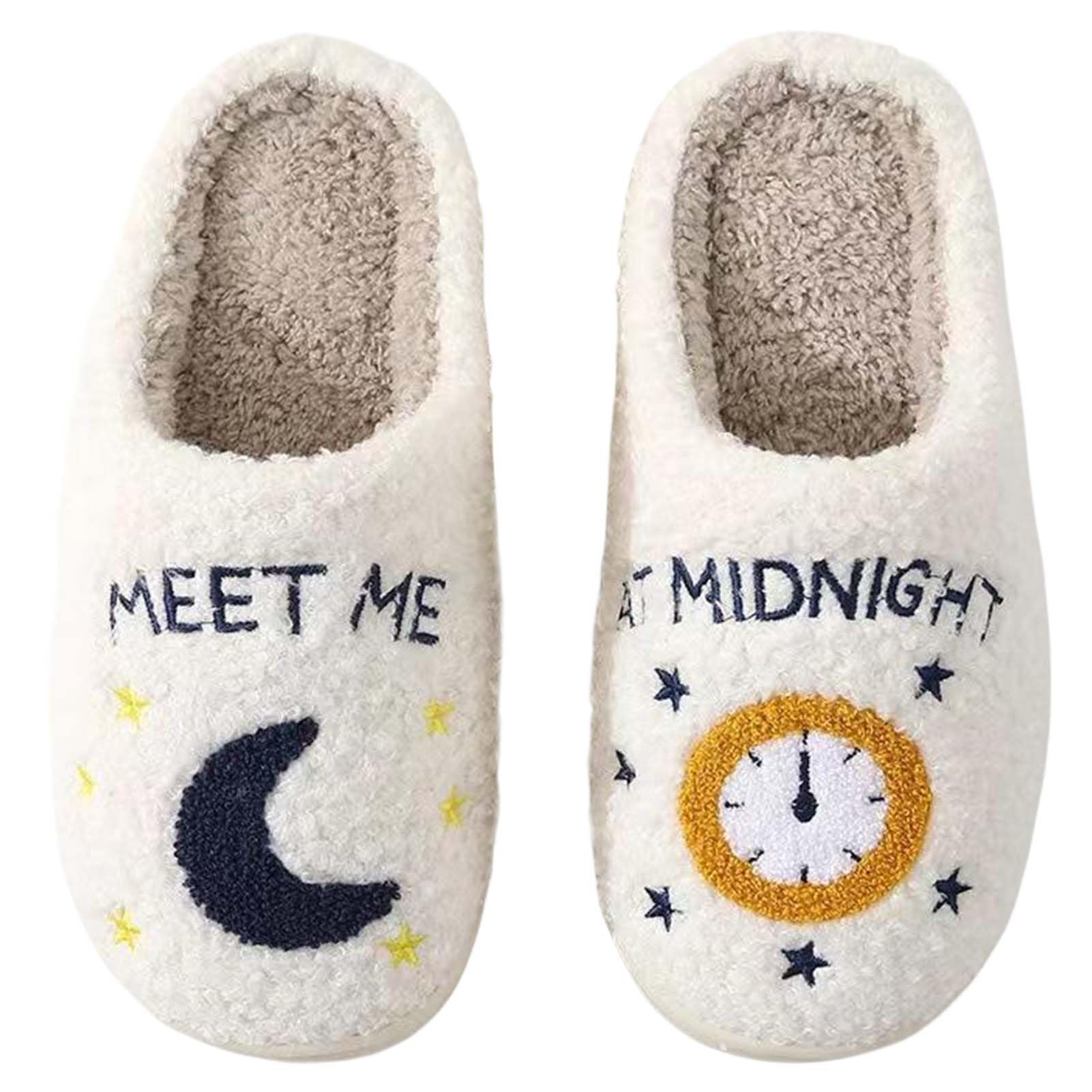 Cozy Memory Foam Slippers for Women & Men - Soft Fuzzy Indoor House Shoes with Non-Slip Sole - Perfect for Bedroom, Lounge & Winter Home Comfort
