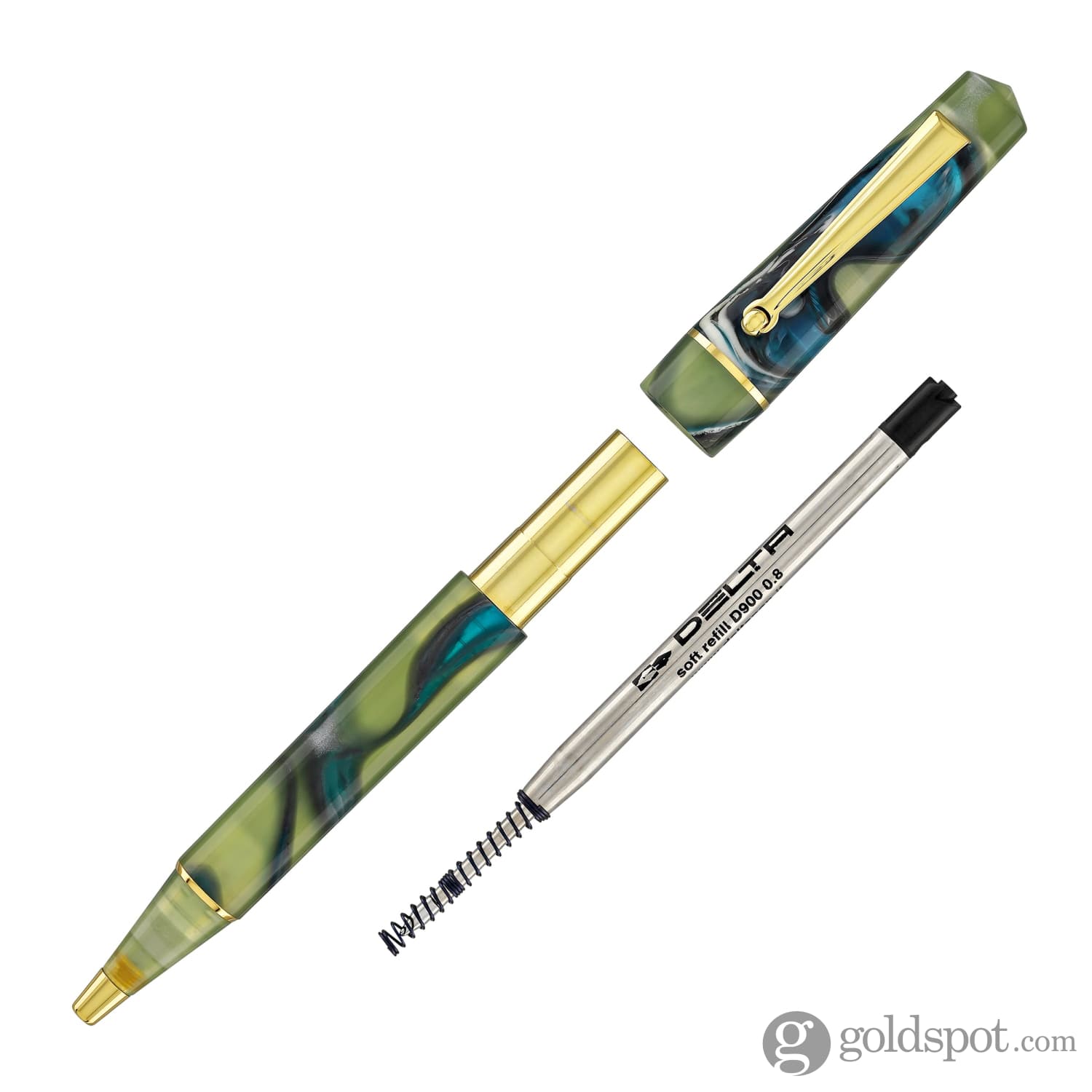 Premium Delta Duna Yellow Ballpoint Pen - Smooth Writing Office & School Supplies for Everyday Use, Gift Ideas & Professional Work