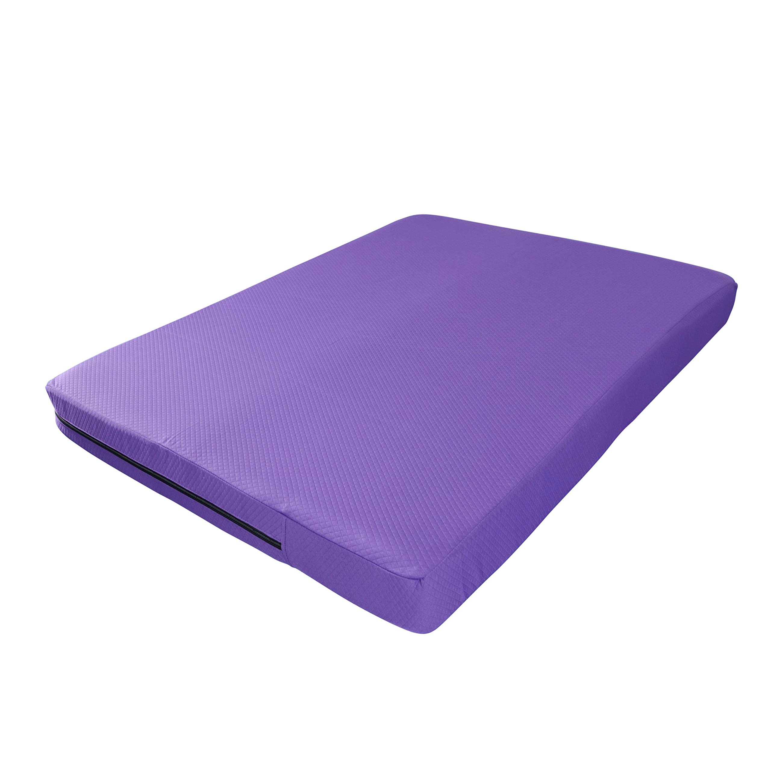 Tumbl Trak 4ft x 6ft x 6in Home Gymnastics Practice Mat - Extra Thick Soft Landing Pillow Mat for Tumbling, Cheerleading & Yoga - Perfect for Home Training, Kids Playroom & Backyard Workouts