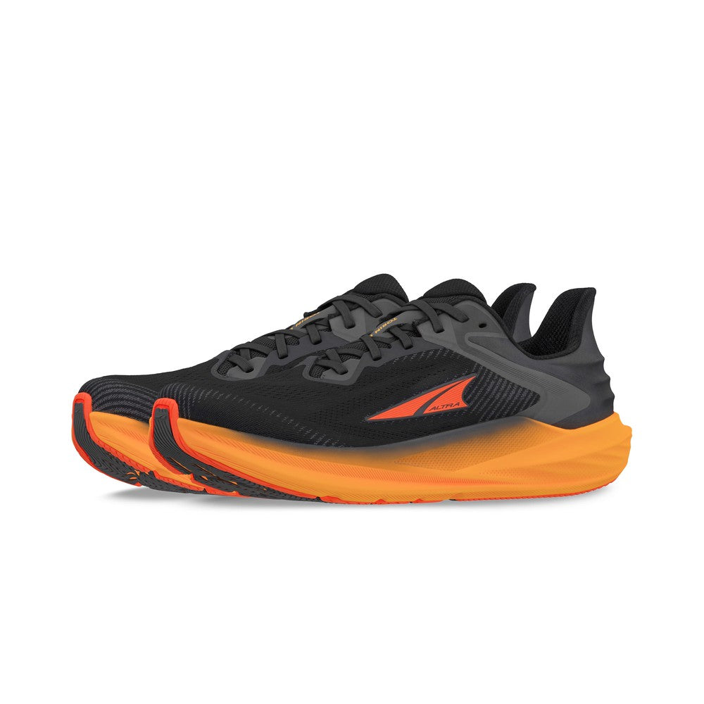M Torin 8 Black Orange Running Shoes - Lightweight Athletic Sneakers for Men & Women - Perfect for Jogging, Gym Workouts & Outdoor Activities