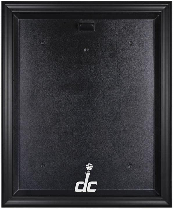 Washington Wizards Framed Basketball Jersey Display Case with Team Logo - Premium Jersey Shadow Box for Collectors - Perfect for Man Cave, Sports Memorabilia Room & Gift for NBA Fans