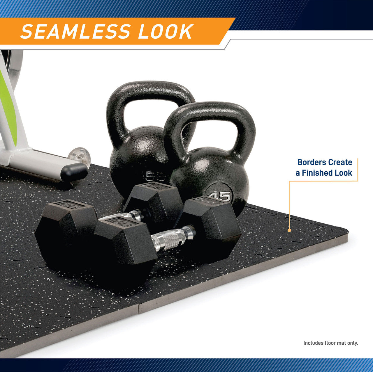 Premium Dual Density Fitness Gym Mat - 40