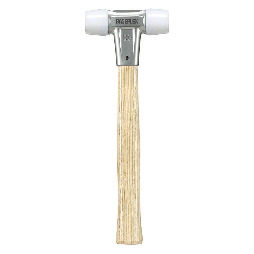 Halder 3908050 Soft Face Hammer with Nylon Tip - 2 lb Head Weight, 1-31/32