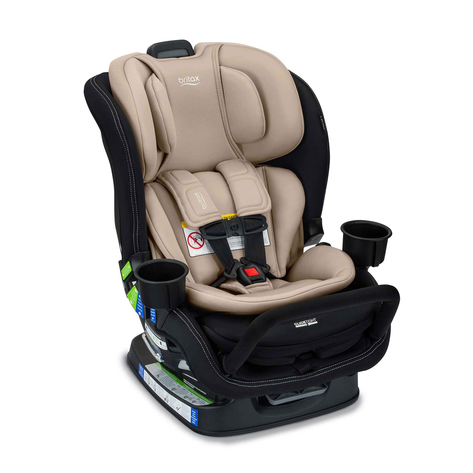Britax Poplar S ClickTight Convertible Car Seat - Safe & Comfortable for Infants to Toddlers (5-65 lbs) - Easy Installation for Cars, SUVs & Minivans - Perfect for Travel & Daily Commute