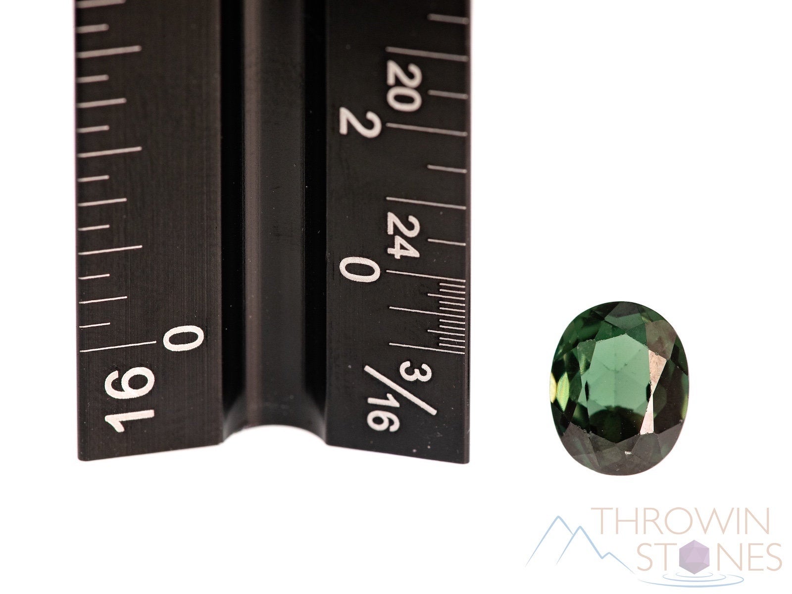 Natural Green Tourmaline Gemstone - Oval Faceted Cut for Jewelry Making, Birthstone Collection & Crystal Healing | Perfect for Rings, Necklaces & DIY Crafts