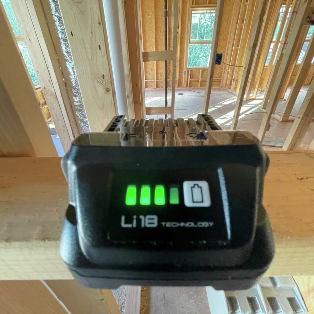 Metabo HPT 18V 2-Pack Lithium-Ion Batteries with Fast Charger Kit | 2.0Ah High-Capacity Batteries with LED Charge Indicator | UC18YKSLS | Perfect for Cordless Power Tools, Drills, Saws and Outdoor Equipment