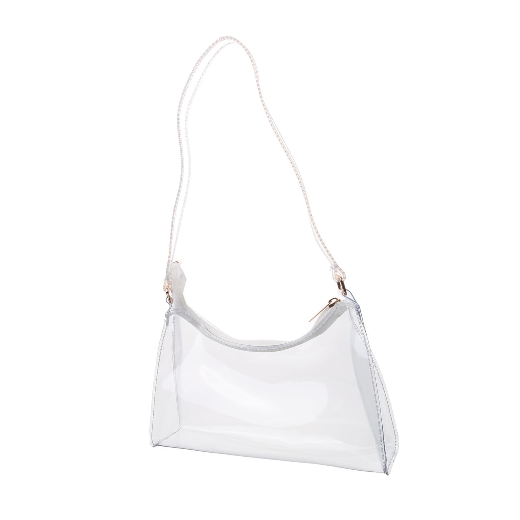 SUPVOX Clear PVC Stadium Approved Tote Bag - Transparent Purse for Concerts, Sports Events & Theme Parks | Lightweight & Durable