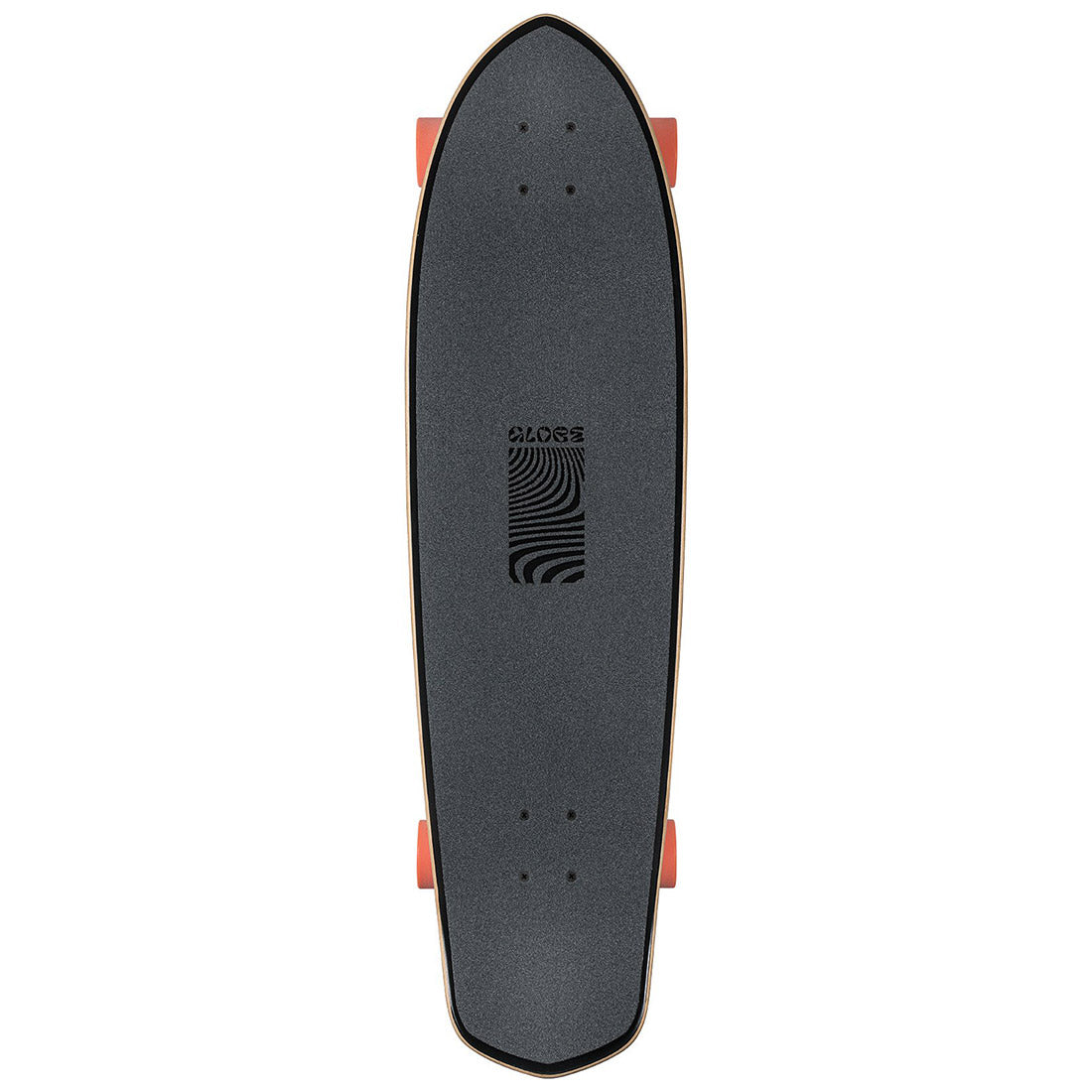 Globe Blazer XL Cruiser Skateboard - Black & Orange Design - Perfect for Commuting, Cruising & Street Riding