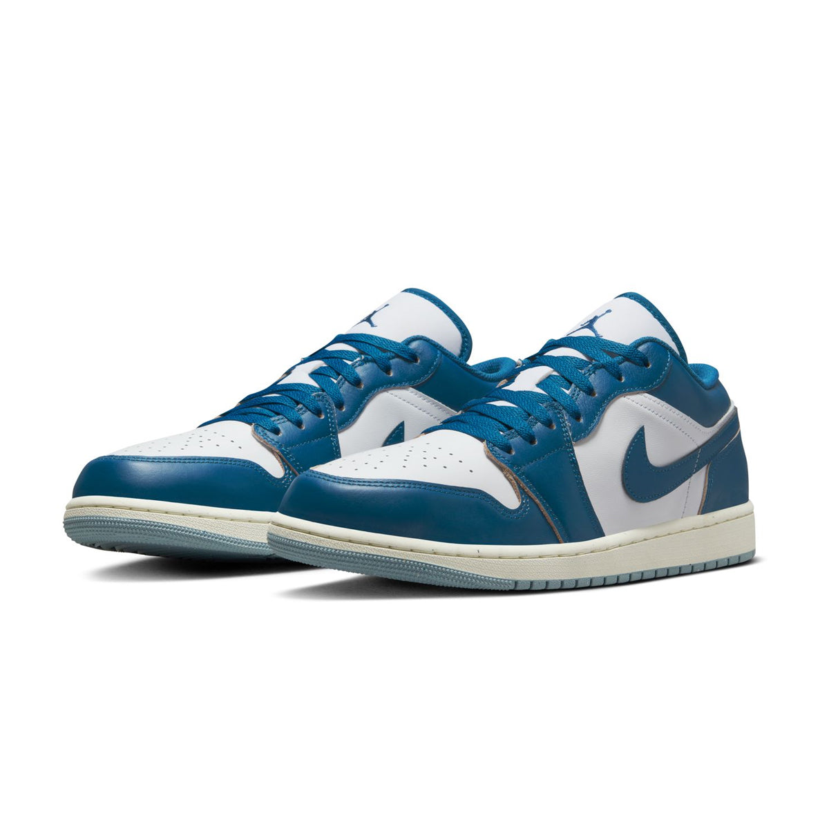 Air Jordan 1 Low 'Industrial Blue' Men's Basketball Shoes - Stylish Sneakers for Casual Wear, Street Fashion & Sports Performance