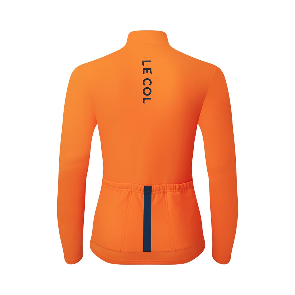 Women's Pro Aqua Zero Long Sleeve Cycling Jersey - Breathable Water Resistant Bike Shirt with Rear Pockets & Zip Closure | Perfect for Road Biking, Mountain Cycling & Outdoor Sports