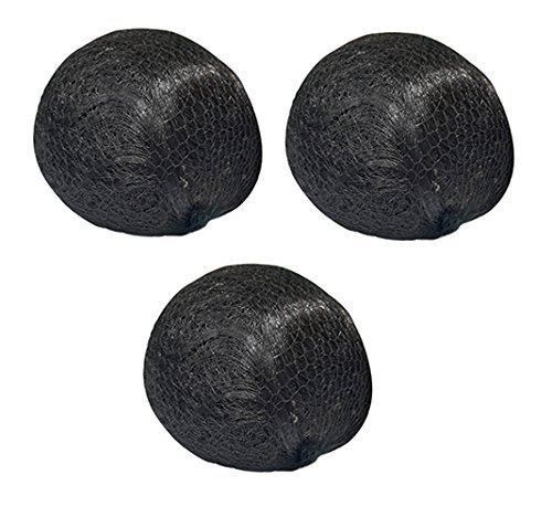 VTMS Hair Volumizer with Clips for Hair Puff - Black 30g (3-Pack) | Instant Volume Boost for Thin Hair, Perfect for Styling Updos, Ponytails & Special Occasions
