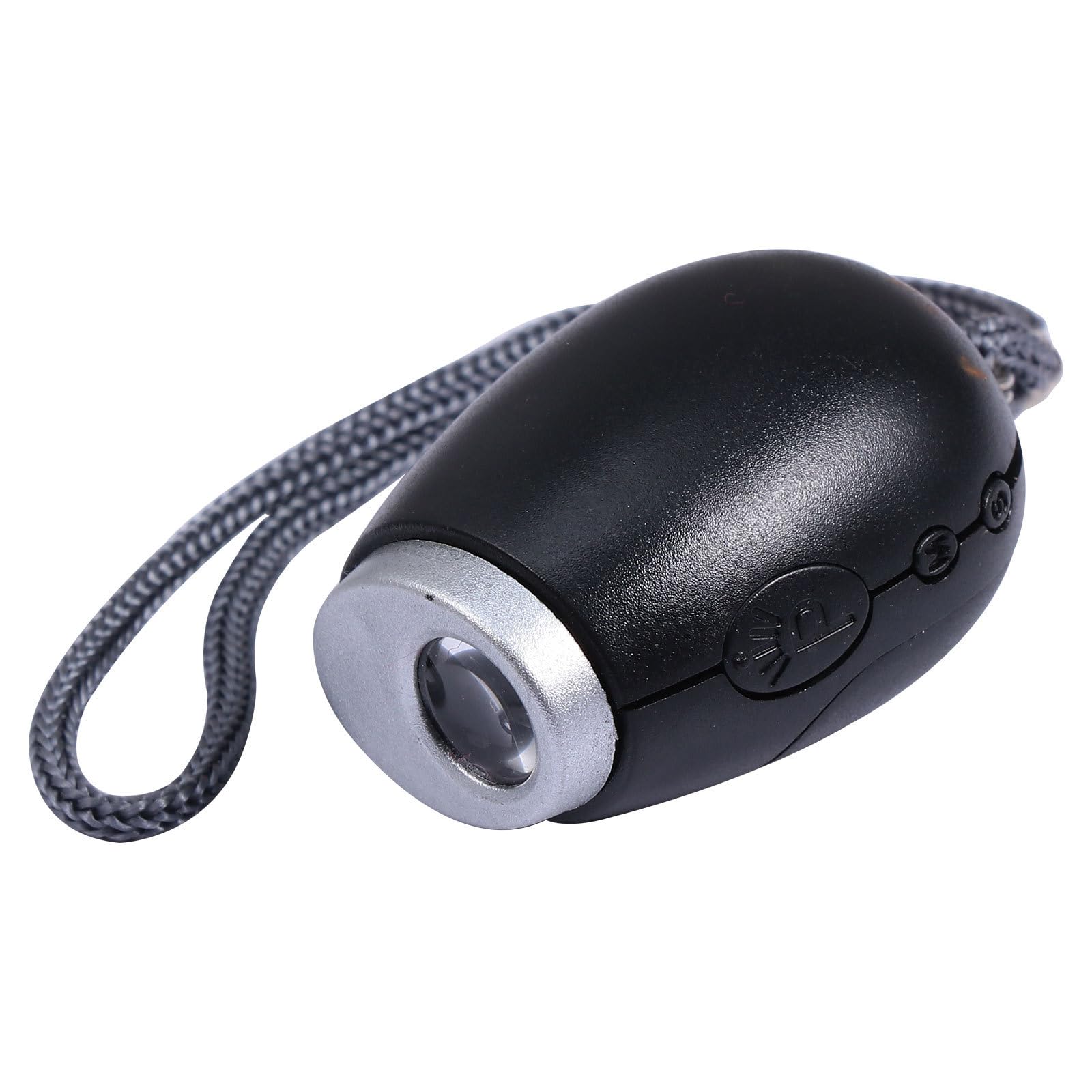 Kids LED Projection Clock Keychain - Night Light & Flashlight for Travel