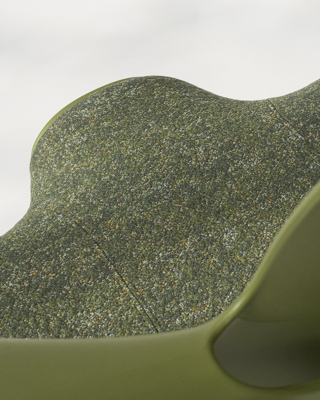 HÅG Capisco Puls 8020 Ergonomic Office Chair with Adjustable Height - Moss Grey Fabric by Kvadrat | Modern Design Collection for Home & Workspace | Perfect for Standing Desks, Creative Studios and Open Office Environments