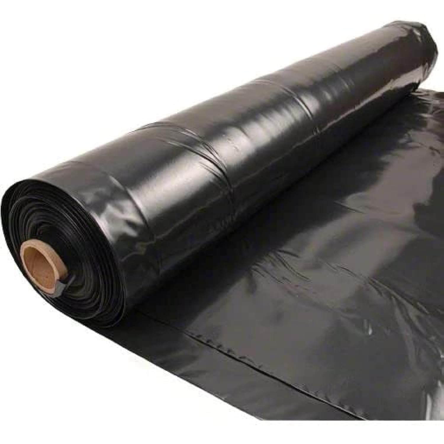 Rocky Mountain Goods 4 Mil Black Plastic Sheeting (50 FT X 3 FT) - Heavy Duty Polyethylene Film for Weed Control, Garden Mulch, Moisture Barrier & Landscaping - Perfect for Under House, Construction Projects & DIY Home Improvement