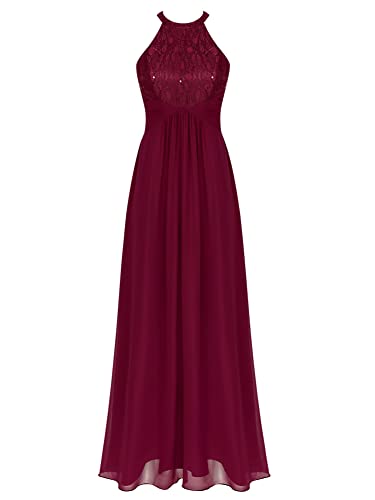 02 Sequin Lace Burgundy