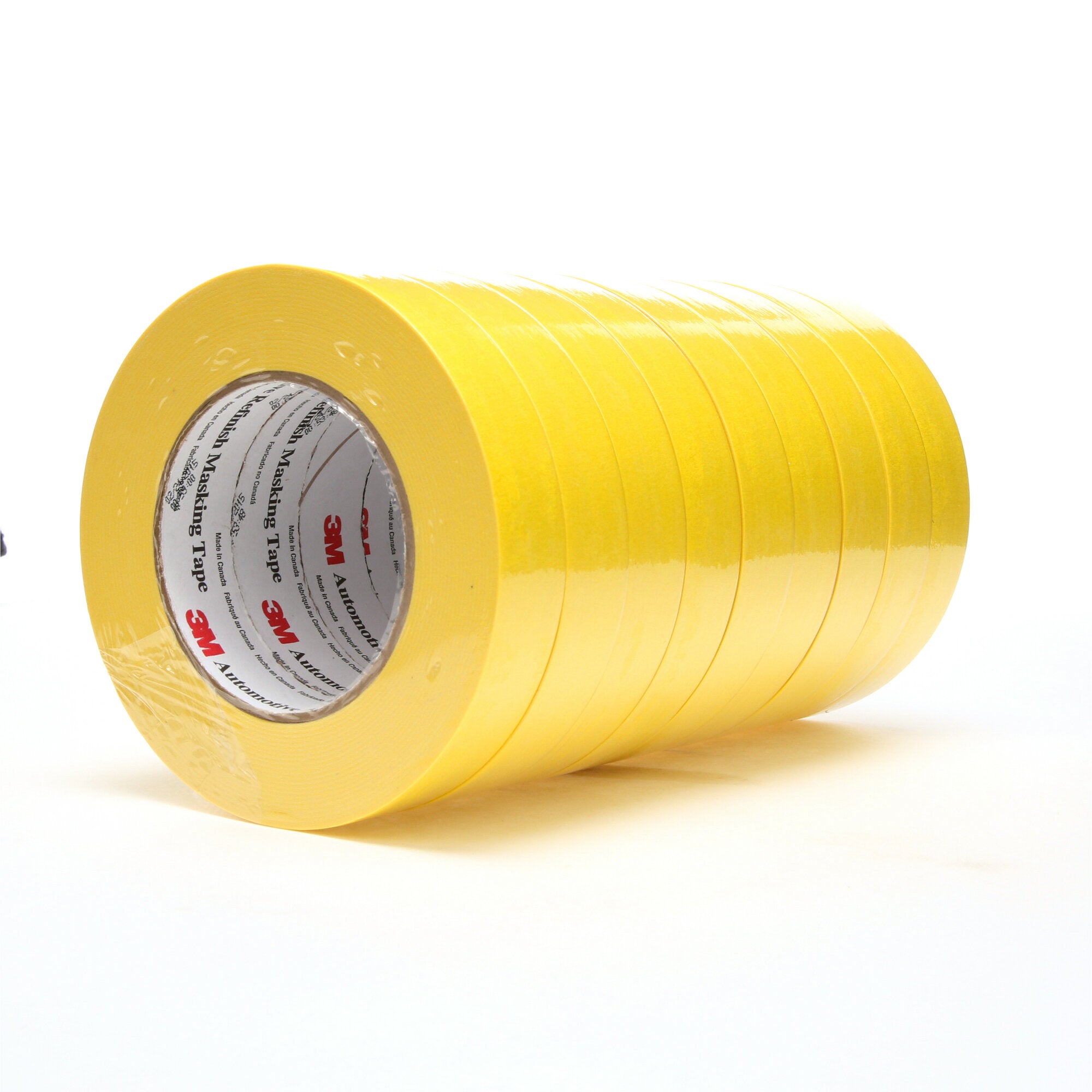 3M Automotive Refinish Masking Tape 06653 - 24mm x 55m High Temperature Resistant Painters Tape for Car Bodywork & DIY Projects - Perfect for Auto Painting, Detailing & Home Improvement