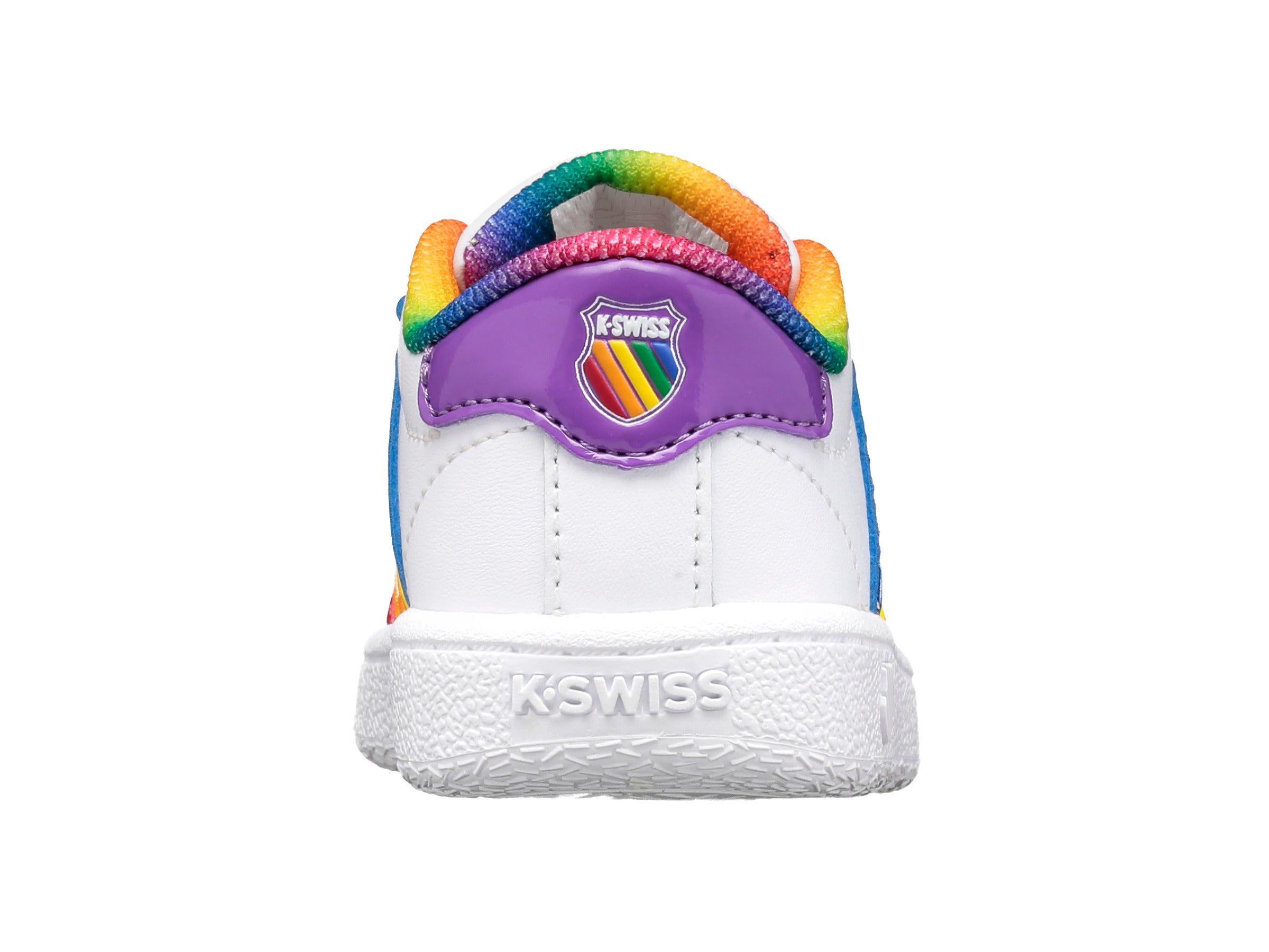 Classic VN White/Rainbow Sneakers - Comfortable & Stylish Shoes for Men & Women - Perfect for Running, Walking & Casual Wear