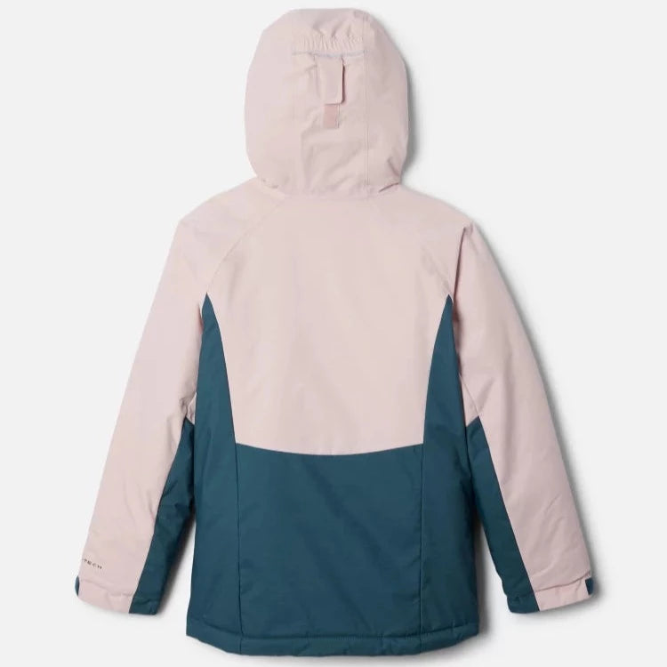 Columbia Night Wave Heather/Dusky Pink Alpine Action II Jacket - Waterproof Hiking Jacket for Women - Perfect for Outdoor Adventures & Mountain Climbing