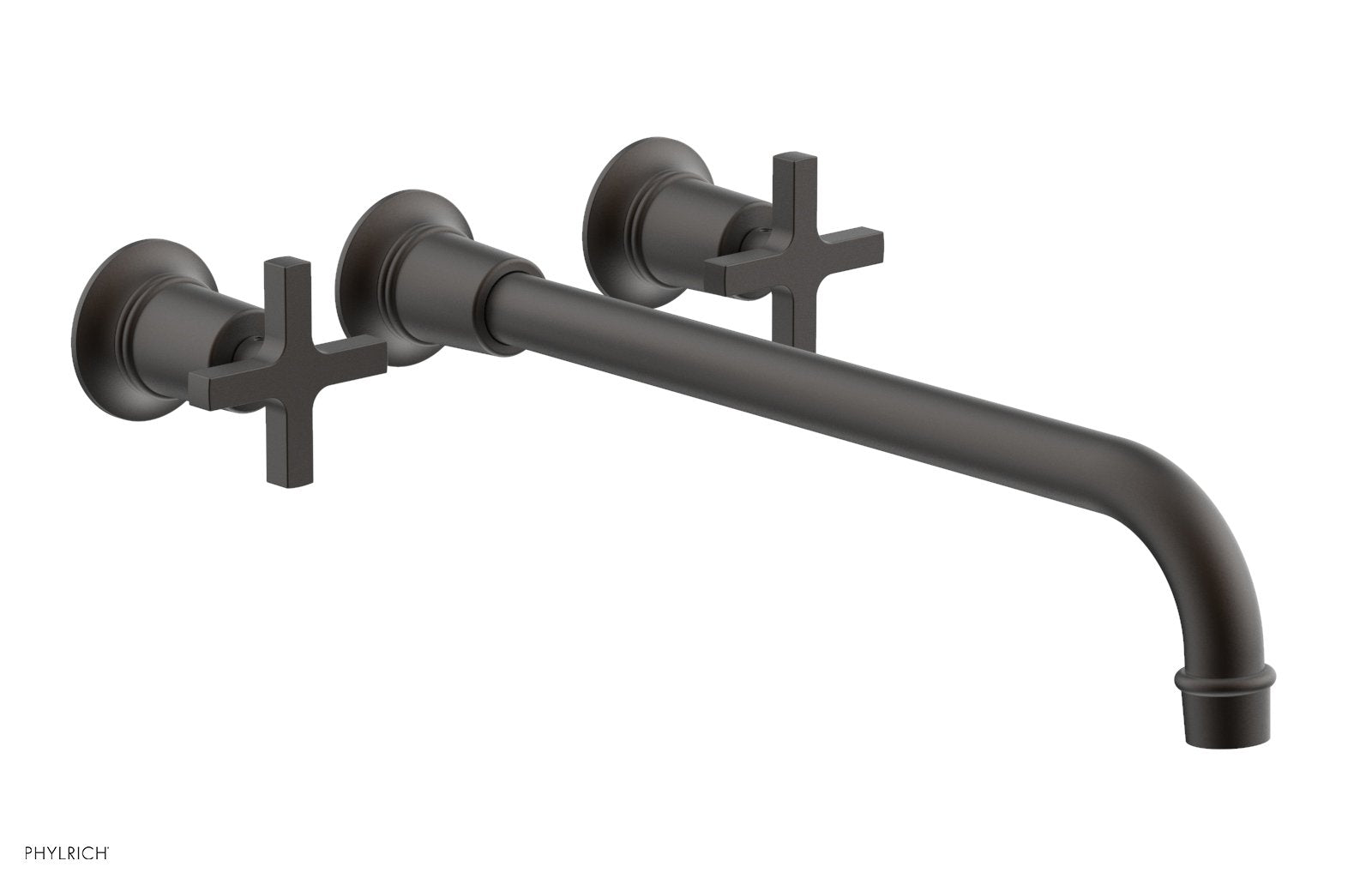 HEX MODERN Wall Mounted Lavatory Faucet Set with 14