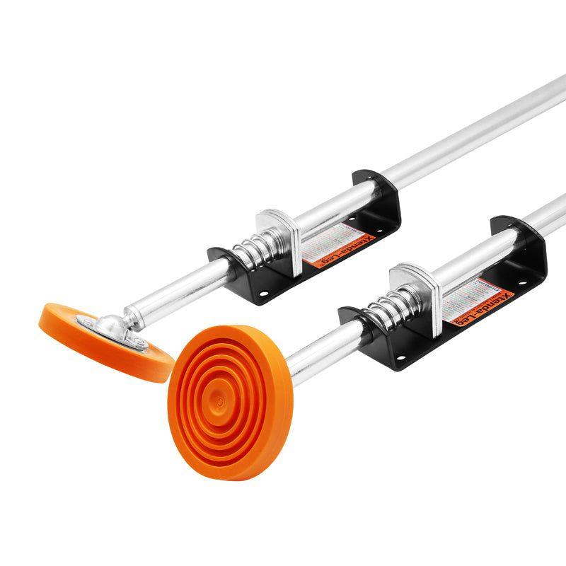 Adjustable Ladder Leg Levelers Pair - Heavy Duty Leveling Feet for Ladders on Uneven Surfaces - Perfect for Construction, Roofing, and Home DIY Projects