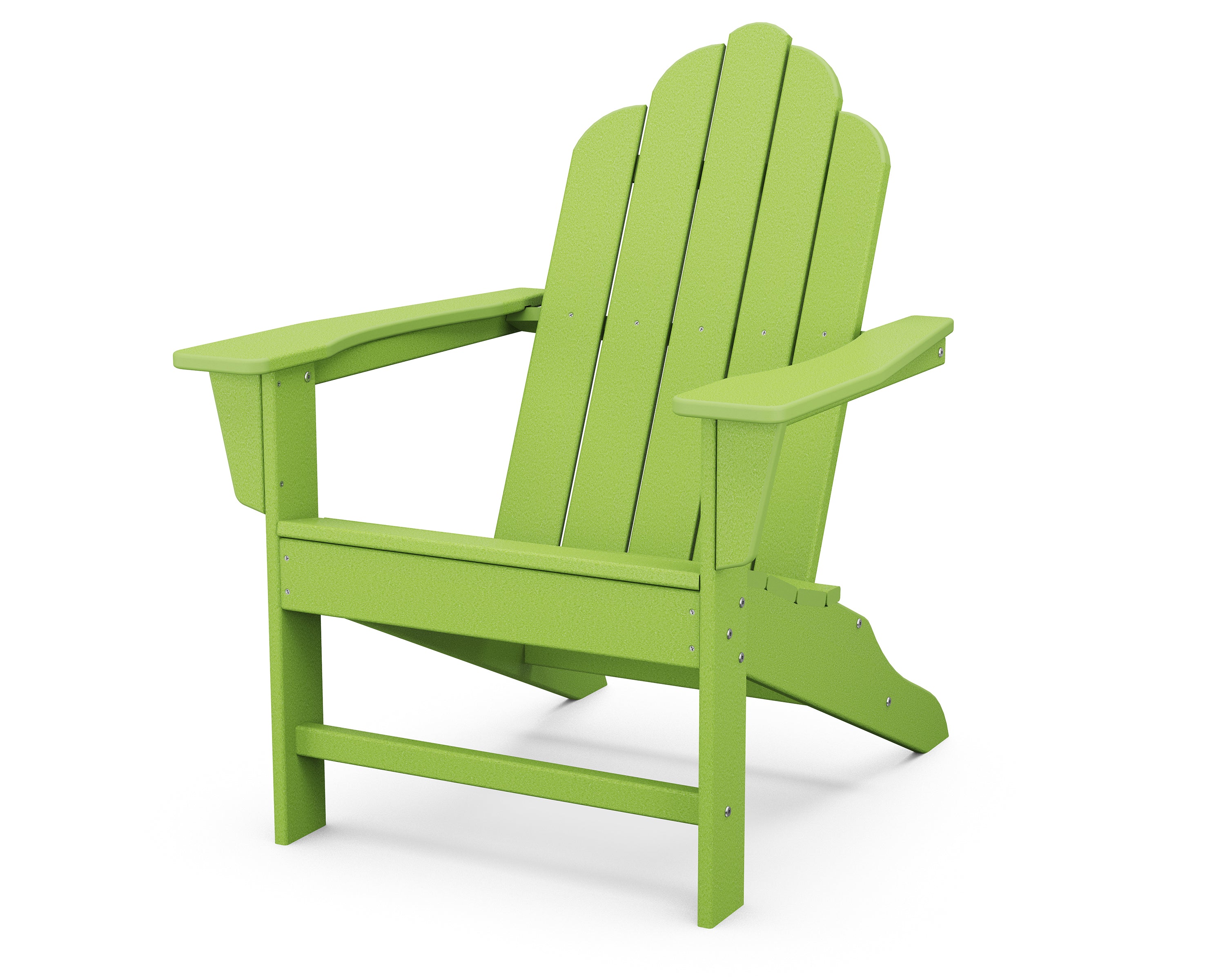POLYWOOD Long Island Adirondack Chair - Durable Outdoor Furniture, All-Weather Resin, Comfortable Patio Seating for Garden, Poolside & Backyard Relaxation