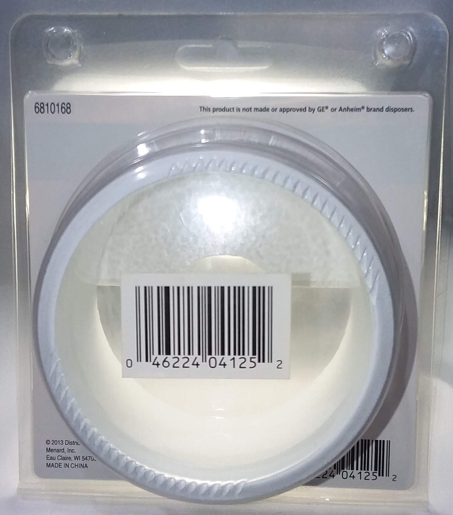 Ez-Mount Disposal Flange - White Finish for Kitchen Sink Waste Disposal Unit | Easy Installation & Durable Design