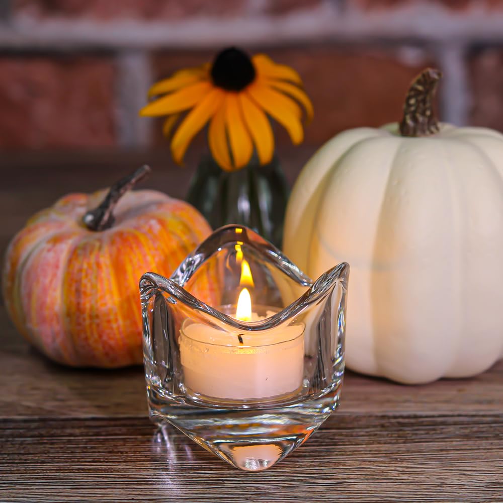 Richland® 500 White Unscented Clear Cup Tealight Candles - Bulk Pack for Weddings, Parties, Home Decor & Relaxation
