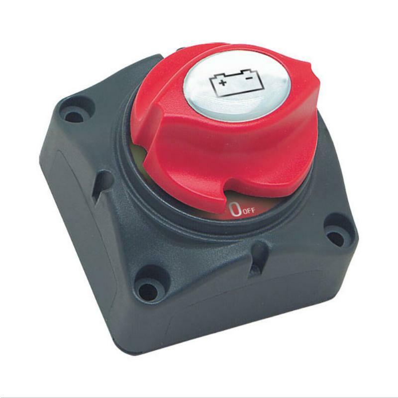 BEP Contour Battery Master Switch - Surface Mount Marine Battery Disconnect for Boats, RVs, and Off-Grid Power Systems