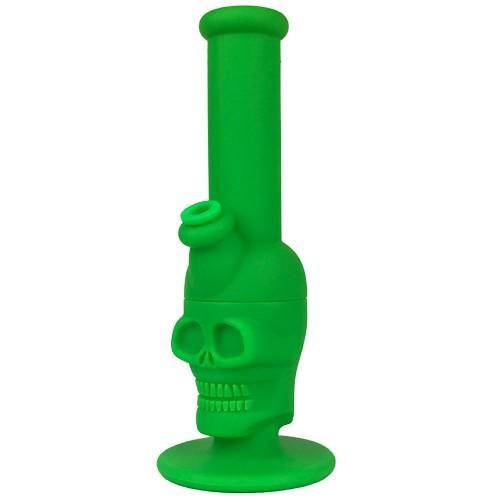 Premium Skull Silicone Bong - Durable & Leak-Proof for Smooth Smoking | Perfect for Home Use, Parties & Gifts
