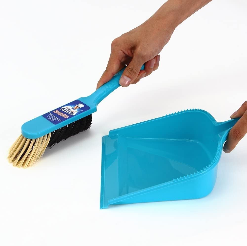 DRNKS Mini Broom and Dustpan Set - Compact Desktop Cleaning Kit for Home, Office, Kitchen | Small Sweeping Brush with Dustpan for Pet Hair, Crumbs, Debris | Perfect for Countertops, Tables, Cars