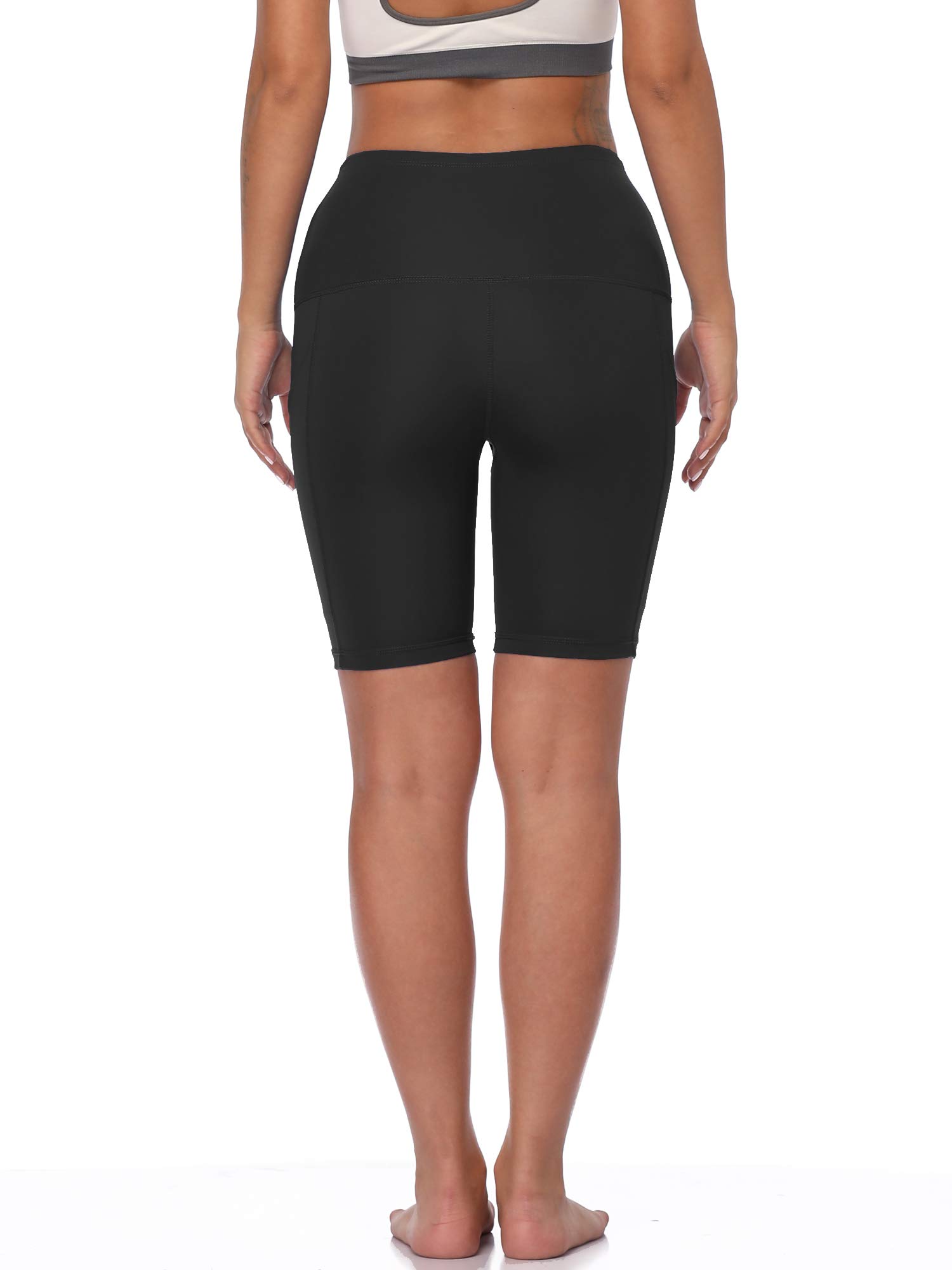 NELEUS Women's High Waist Tummy Control Workout Shorts - Athletic Running Yoga Gym Biker Shorts for Women - Perfect for Fitness, Lounge & Everyday Wear