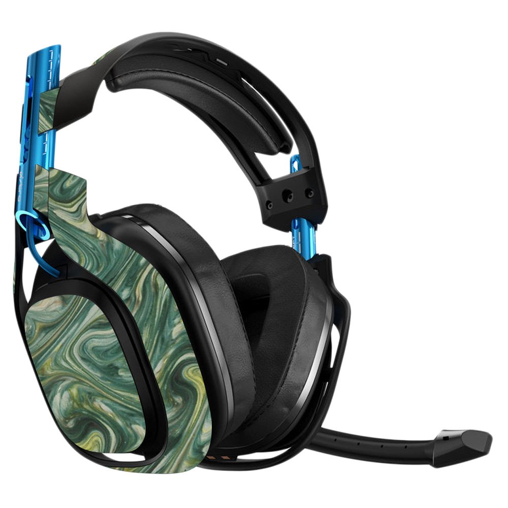 MightySkins Vinyl Decal Wrap Cover for Astro A50 3rd Gen Gaming Headset - Marble Swirl Design | Protective, Durable & Customizable Skin | Easy to Apply & Remove | Made in USA | Perfect for Gaming Setups & Personalization