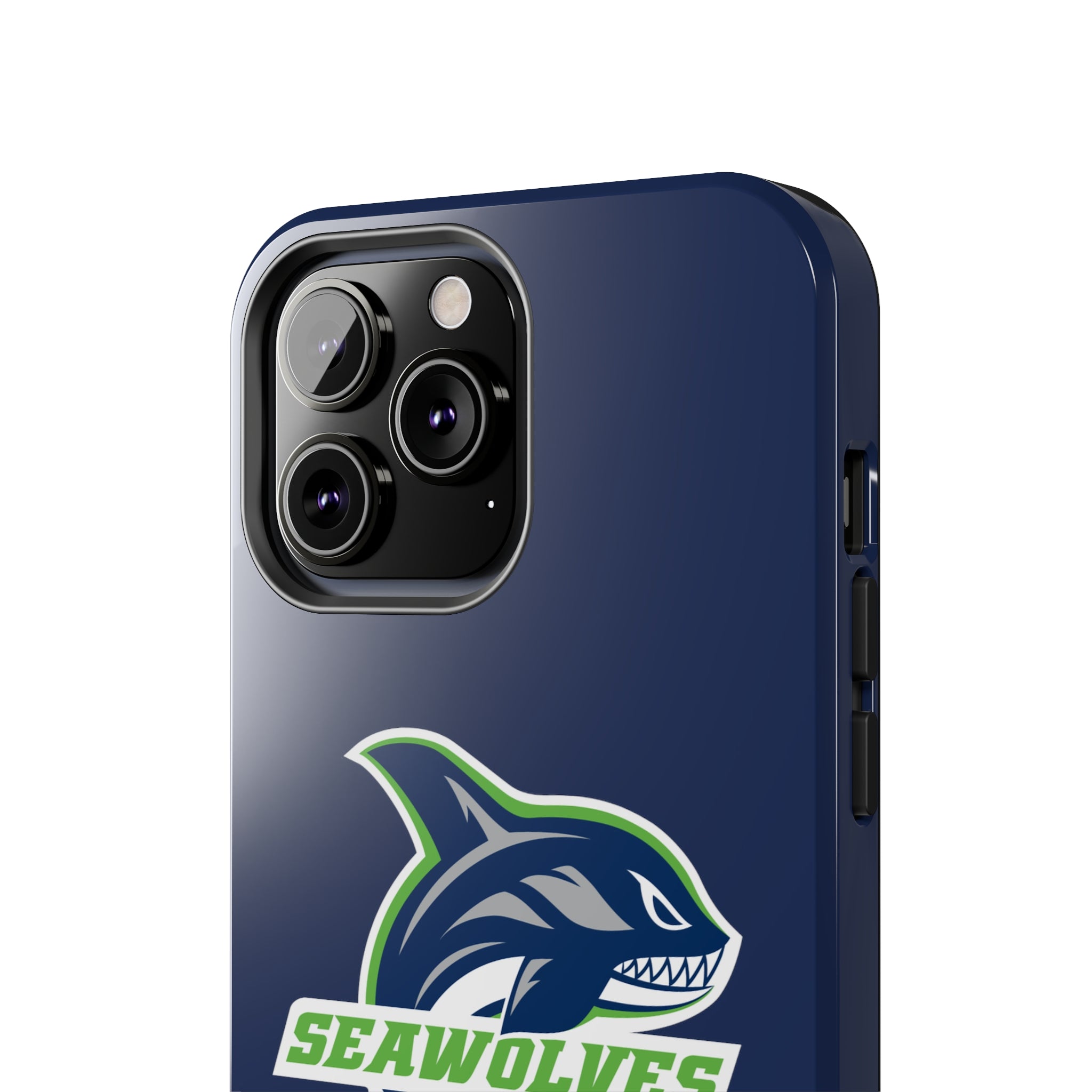Seawolves Navy Rugged Phone Case - Shockproof & Durable Protection for iPhone & Samsung - Perfect for Outdoor Adventures, Work & Daily Use