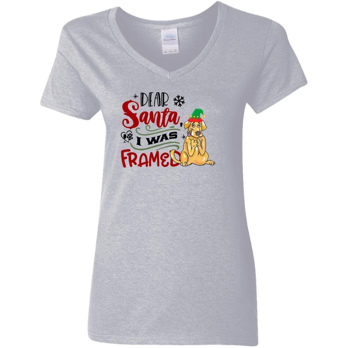 WineyBitches.Co Women's 5.3 oz V-Neck T-Shirt - Soft Cotton Casual Tee for Everyday Wear, Lounge & Outfits