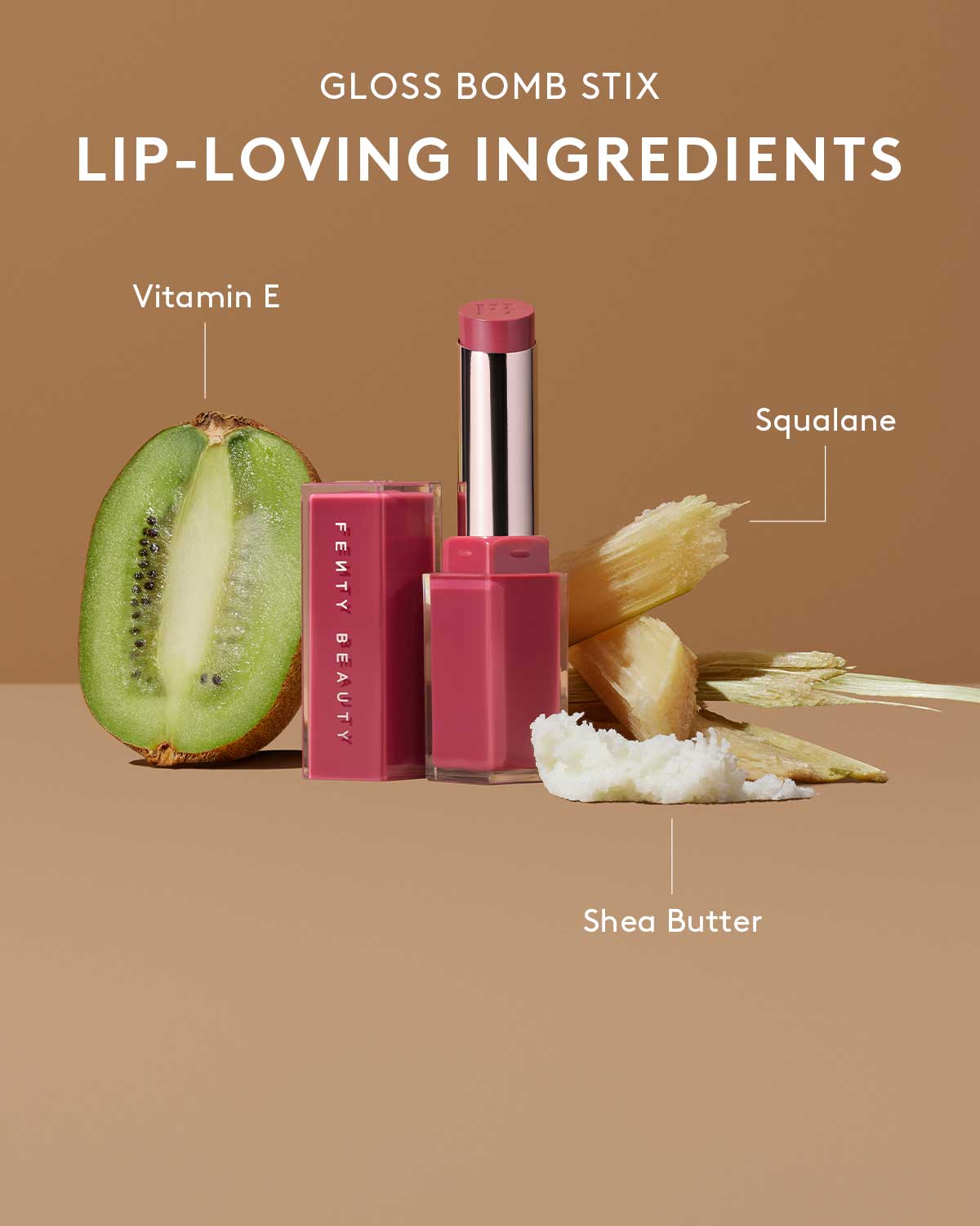 Gloss Bomb Stix High Shine Lip Gloss Stick - Shimmering Hot Chocolate Flavor for Luscious Lips | Perfect for Daily Wear, Parties & Special Occasions