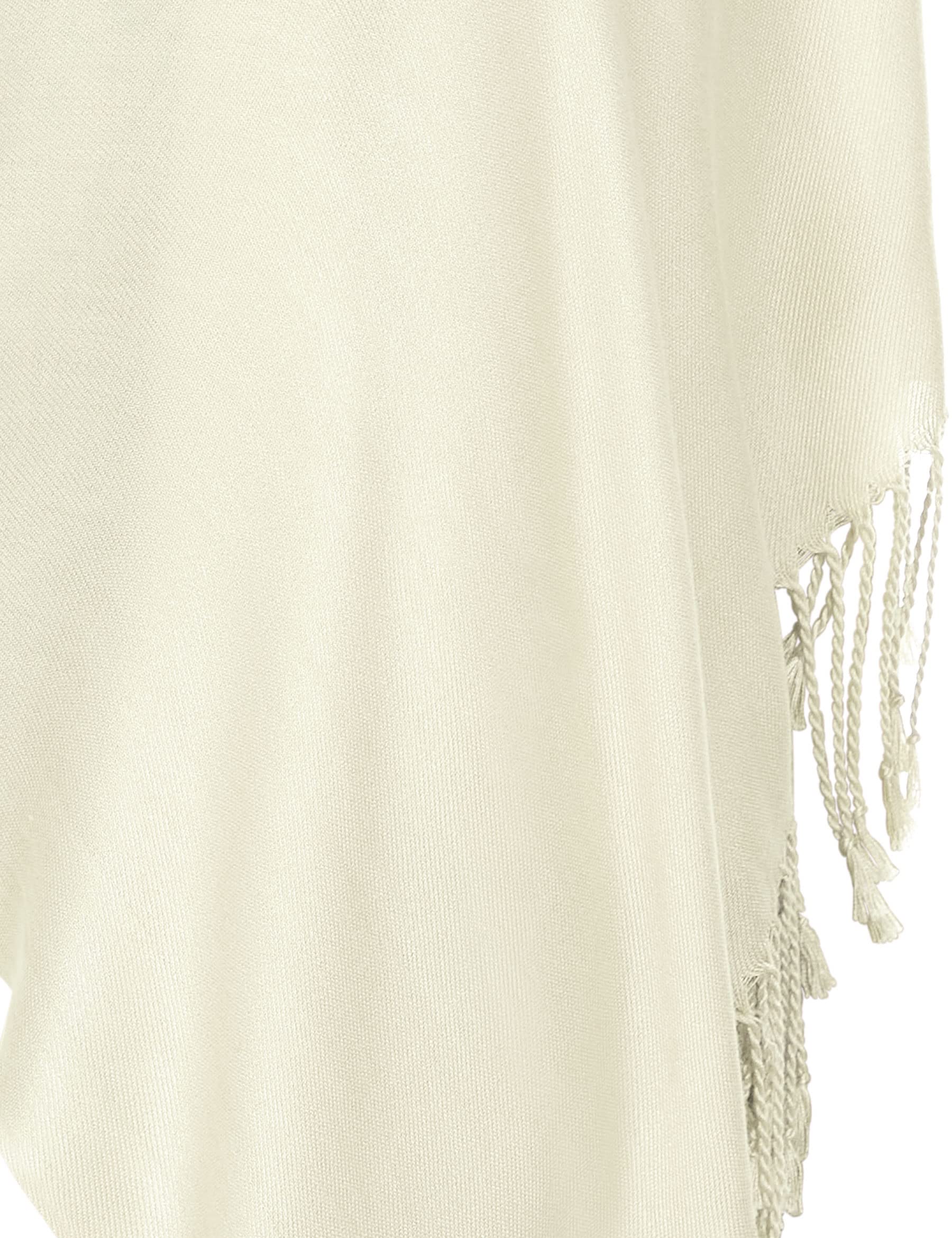 Luxury Women's Pashmina Silk Shawls & Wraps - Elegant Wedding Shawls for Bride & Bridesmaids, Evening Dress Accessories | Perfect for Weddings, Parties & Formal Events