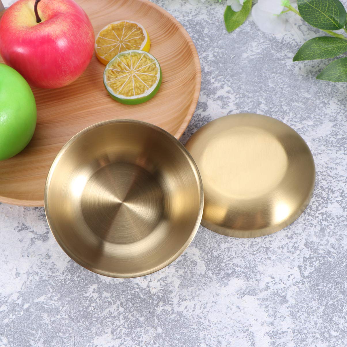 **Hemoton Insulated Double Wall Stainless Steel Soup Bowls - 16oz Korean Rice & Ramen Bowls with Lid, Microwave Safe for Hot & Cold Food - Perfect for Instant Noodles, Soup, Rice, and Child-Friendly Meals**