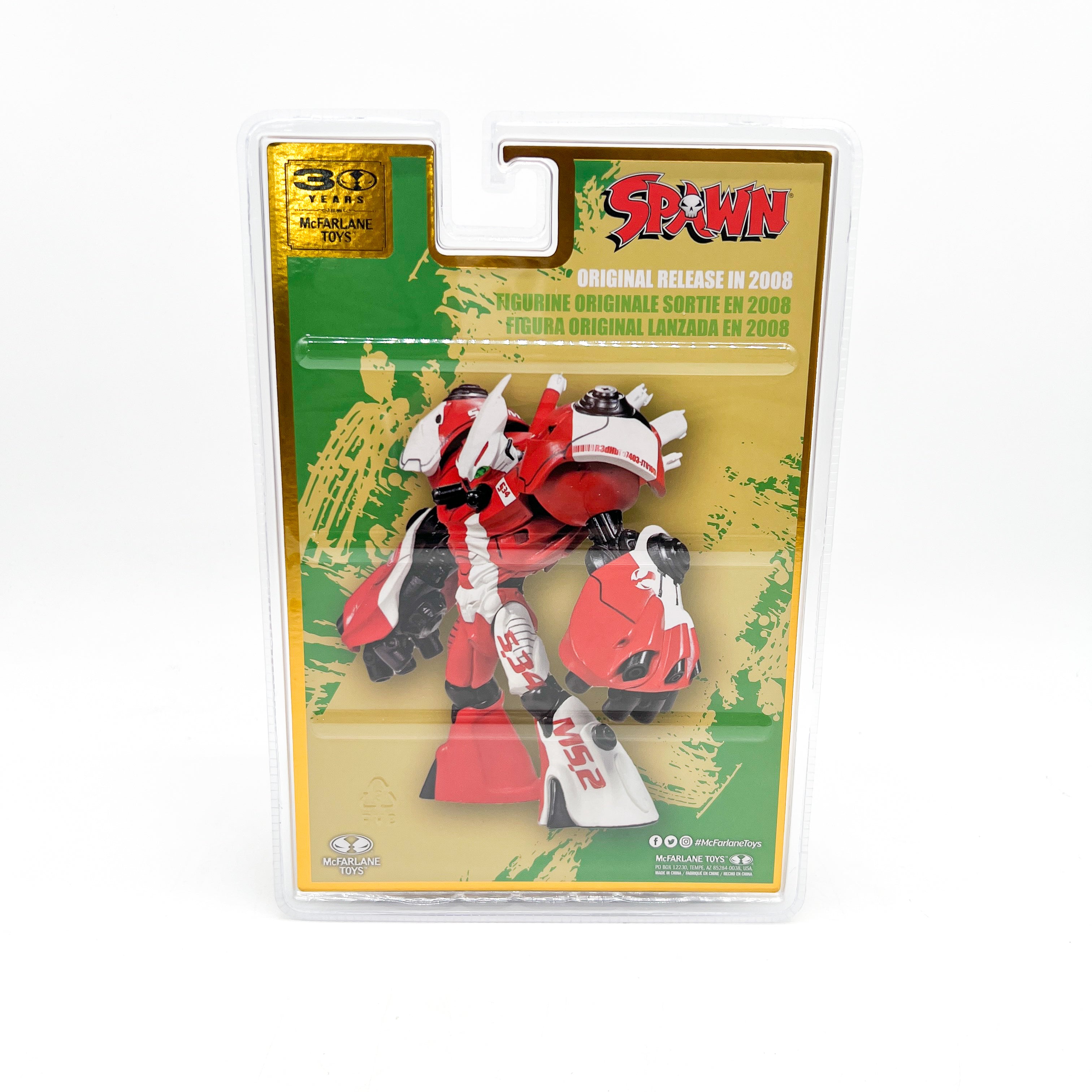 Spawn Robot Wars Platinum Edition Action Figure - Collectible Toy for Fans, Gifts & Display - Perfect for Comic Con, Gaming Battles & Action Figure Collections
