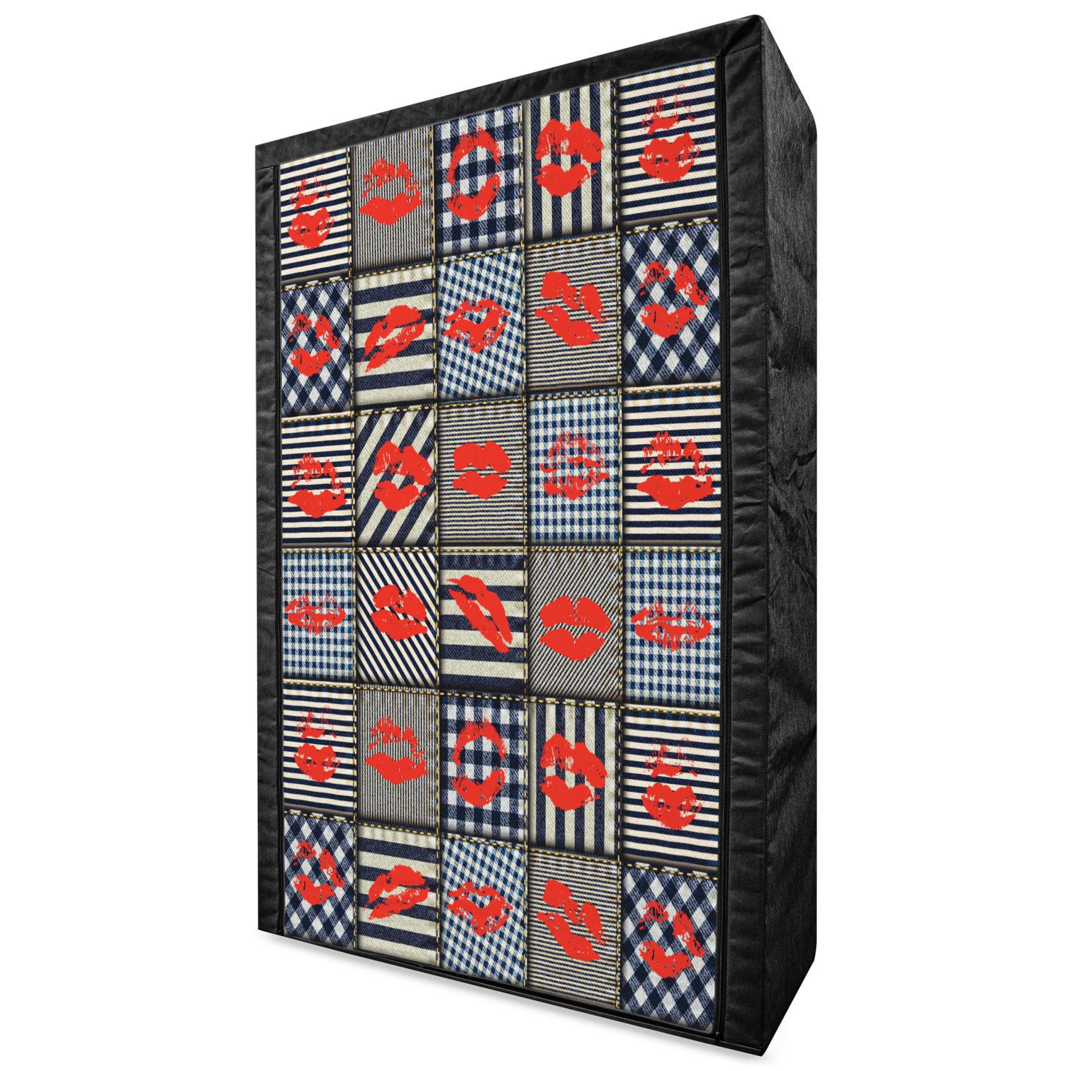 Ambesonne Portable Fabric Wardrobe - 42.5