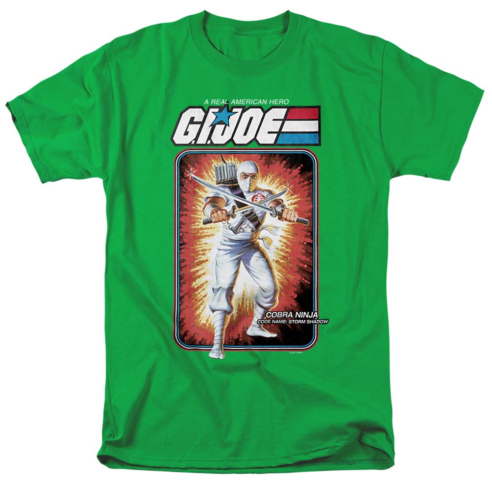 Official G.I. Joe Storm Shadow Graphic T-Shirt for Men & Women - Cool Anime-Inspired Casual Tee for Cosplay, Gaming & Streetwear