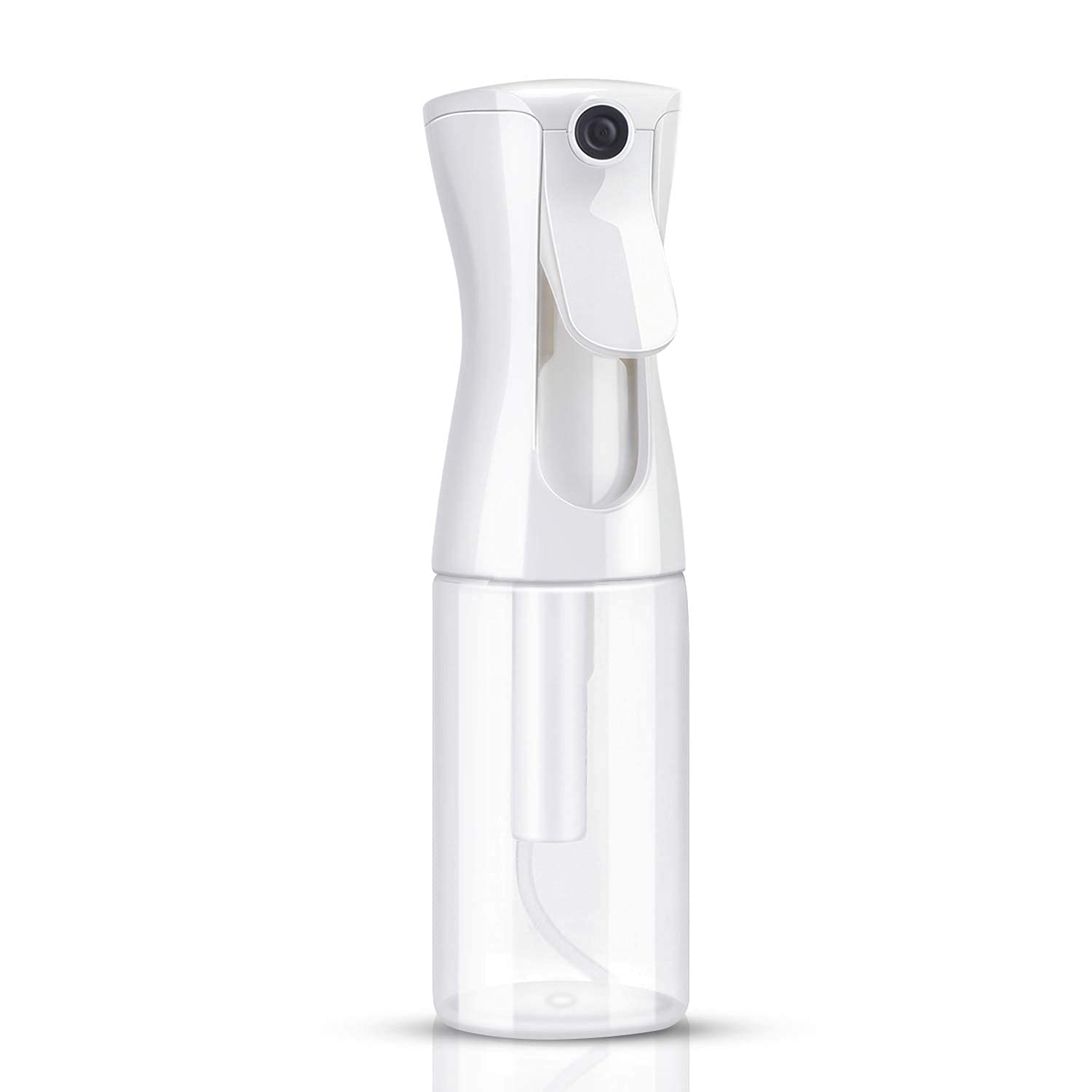 12oz/300ml Empty Spray Bottle - Fine Mist Hair & Plant Water Sprayer for Styling, Misting, Cleaning & Skin Care | Continuous Spray Bottle for Salon, Gardening, Home & Travel Use