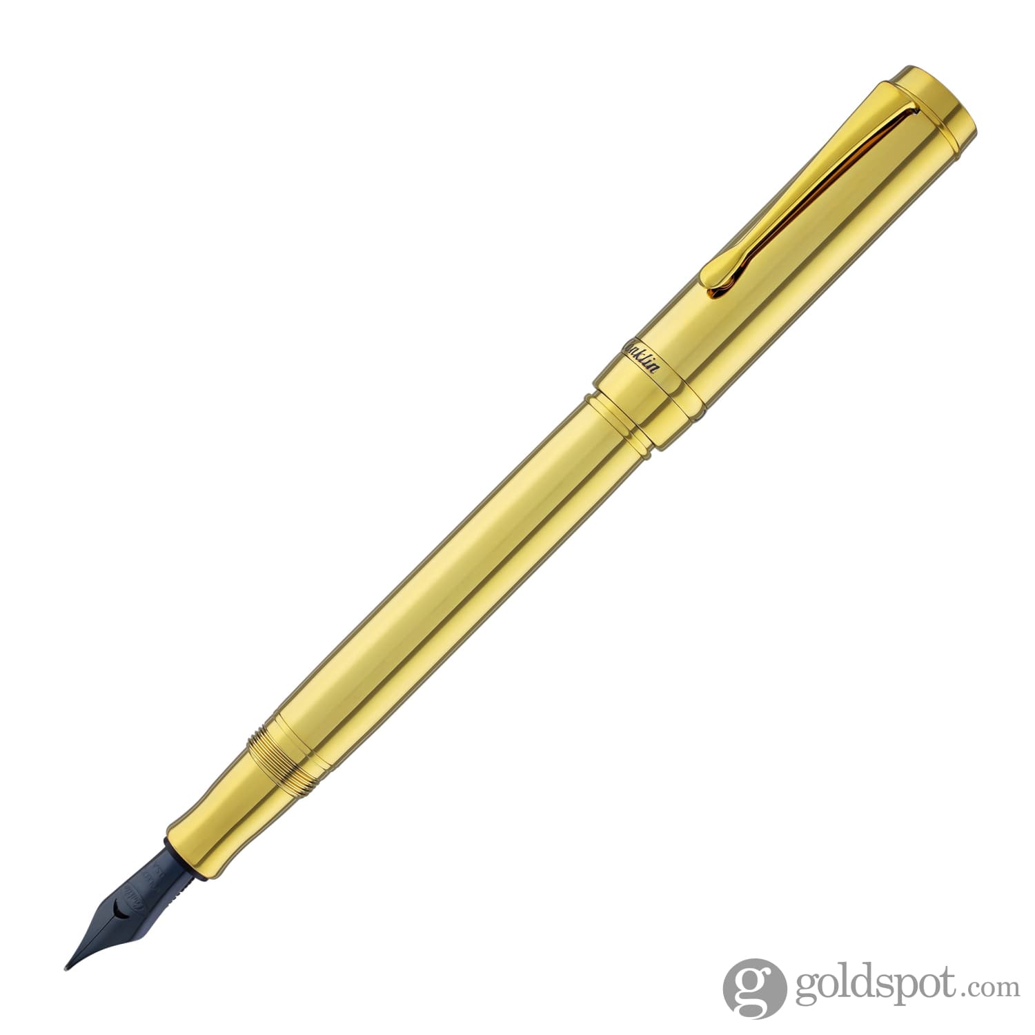 Conklin Duragraph Gold Metal Fountain Pen - Premium Writing Instrument for Calligraphy, Journaling & Office Use