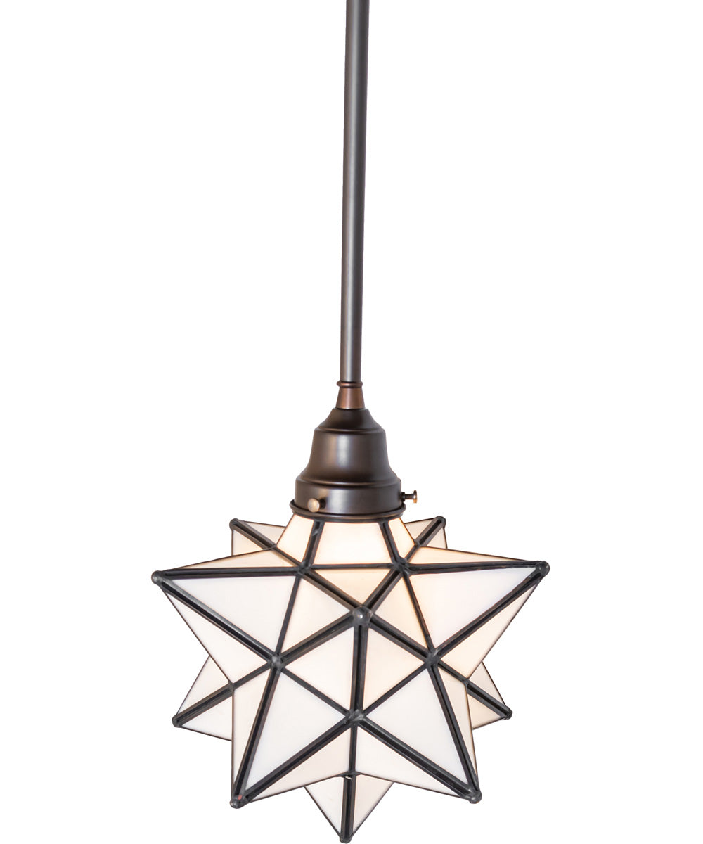 10-Inch Wide Moravian Star Pendant - Elegant Christmas Ornament & Home Decor for Tree, Window, or Holiday Party Decoration