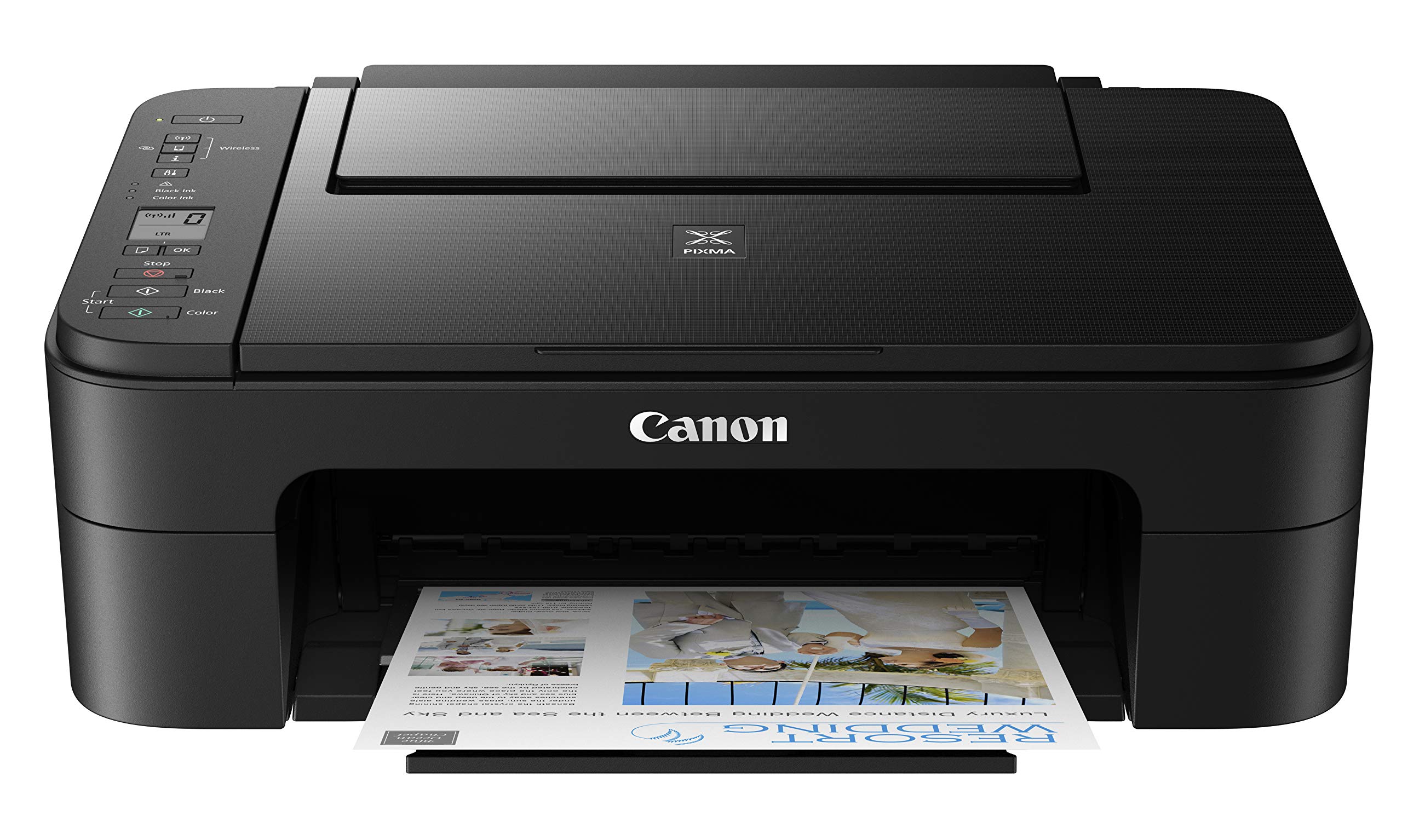 Canon Pixma TS3320 Wireless All-in-One Inkjet Printer with Alexa Compatibility - Print, Scan & Copy at Home or Office