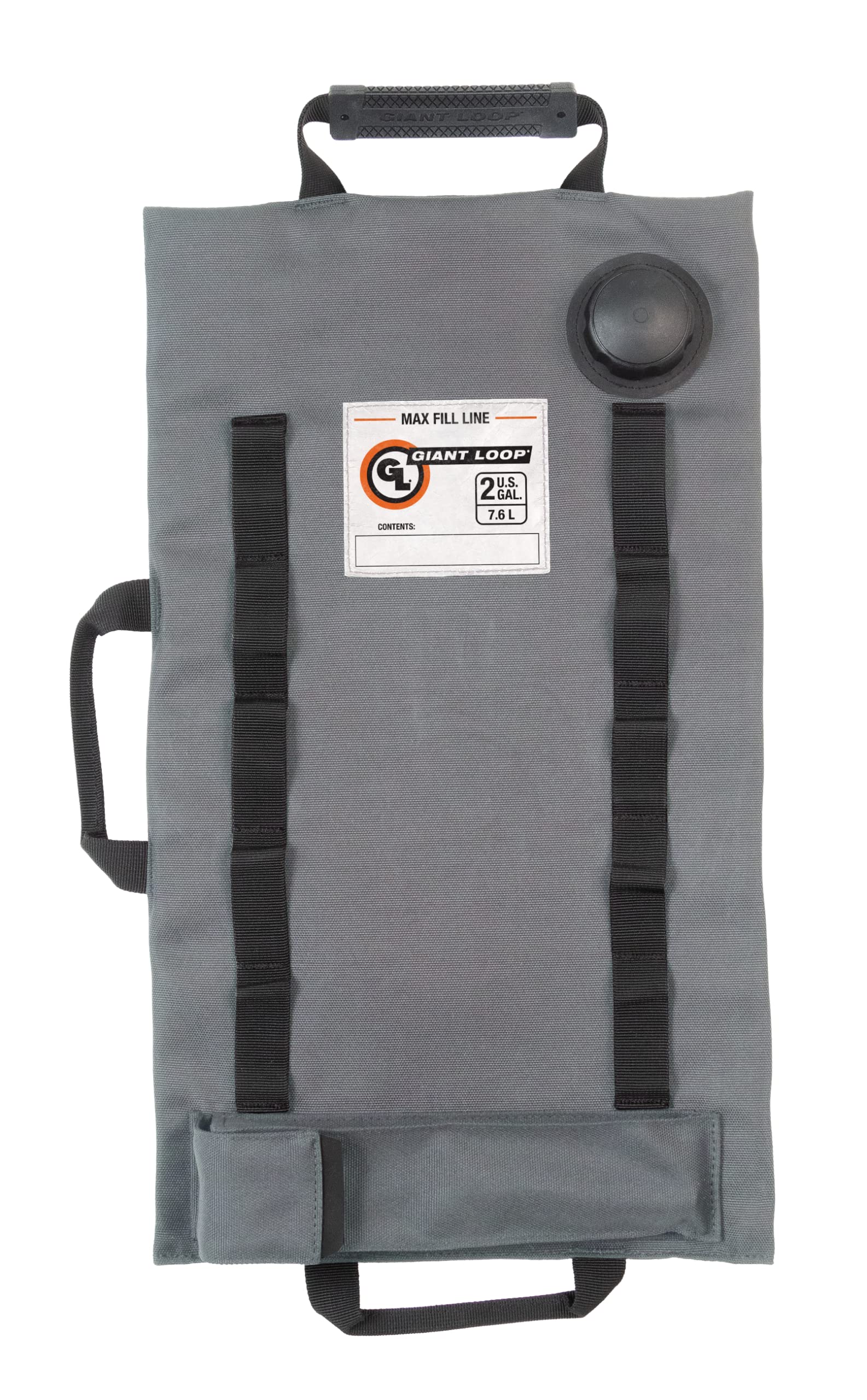 Giant Loop Armadillo Bag - 2-Gallon Utility Bladder for Safe Transport & Storage of Powersports & Automotive Fluids - Perfect for Motorcycles, UTVs & ATVs - Ideal for Off-Road Adventures, Camping & Emergency Preparedness