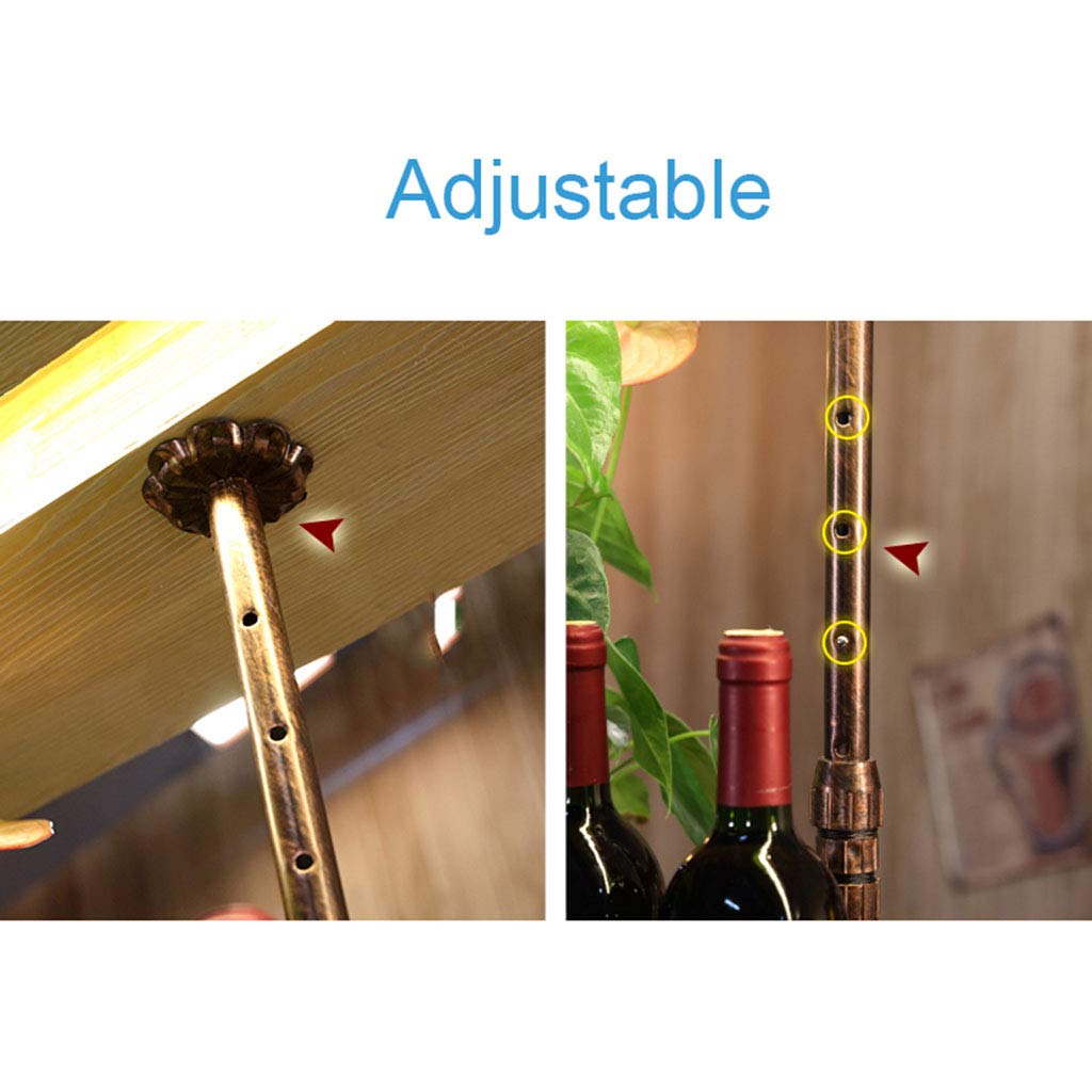 Wall Mounted Wood Wine Rack - 12 Bottle Storage with 4 Stem Glass Holders & Cork Organizer - Rustic Home Bar Decor for Red, White & Champagne Wines - Perfect for Kitchen, Dining Room or Basement Wine Cellar